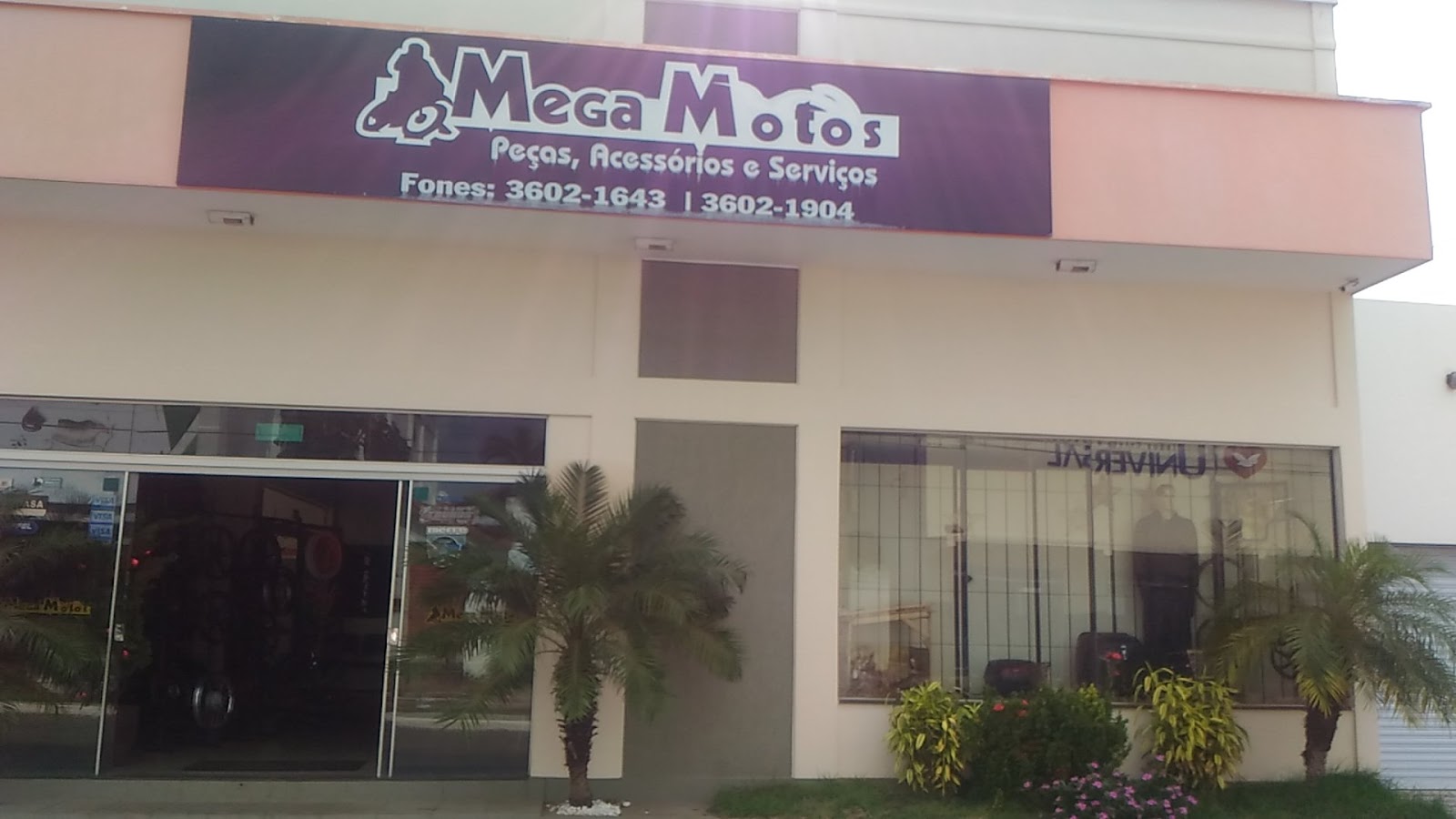 Fachada Loja Mega Motos Paraíso